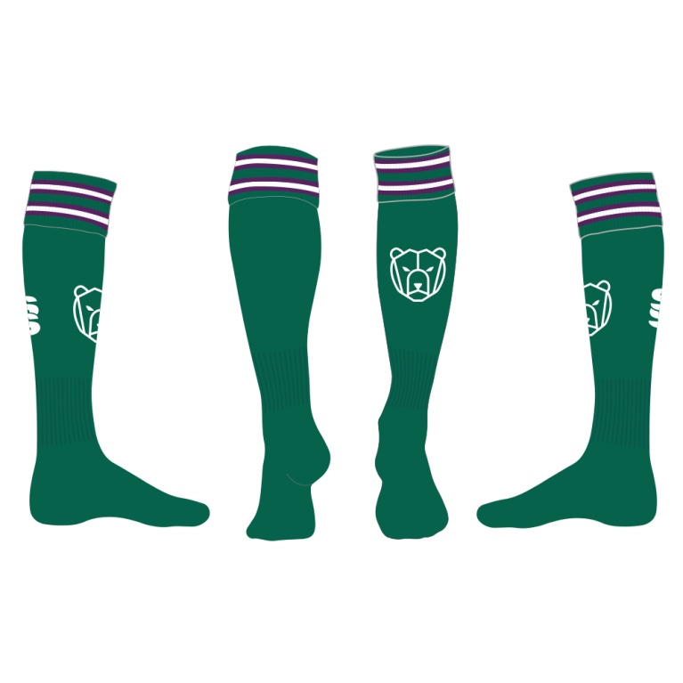 Royal Holloway Green Socks